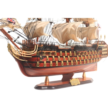 Ekskluzywny model żaglowca HMS Victory 86 cm, luksusowa dekoracja, prezent dla żeglarza